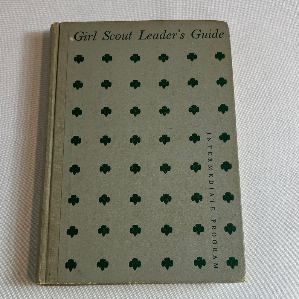Vintage 1955 Girl Scout Leader's Guide Book